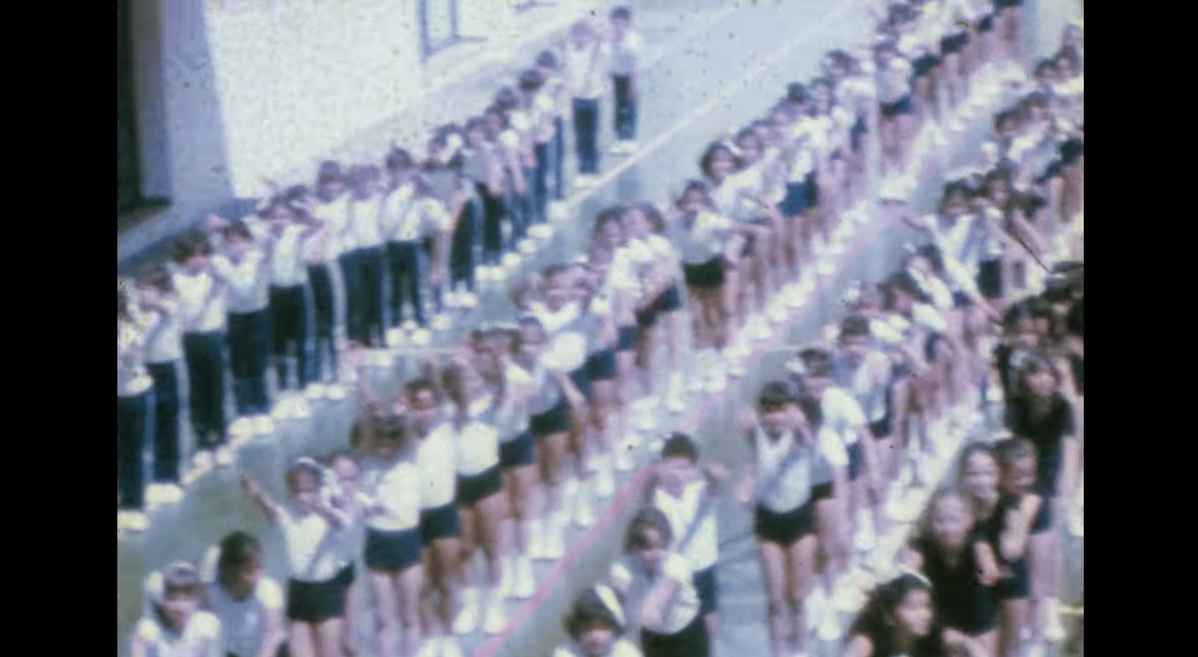 Exhibición de gimnasia en Las Dominicas en VIDEOS 